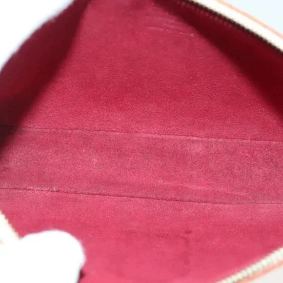 LOUIS VUITTON Multicolor Pochette Accessoires Pouch White M92649 LV Auth 127669V - Picture 9 of 16